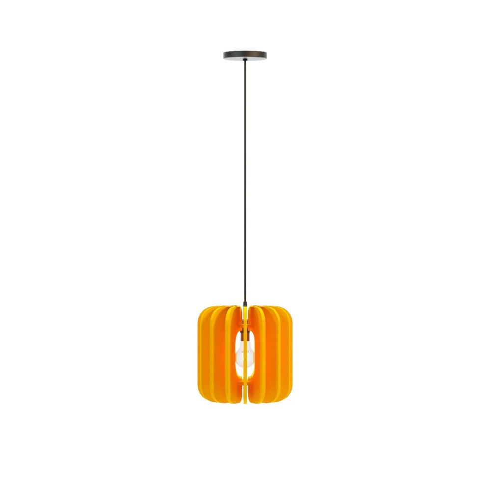 Luminaire acoustique jaune ILURO