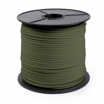 Corde élastique 6, 8 ou 10mm (Vert militaire, 100m)