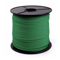 Bobine de corde élastique PP 6mm verte