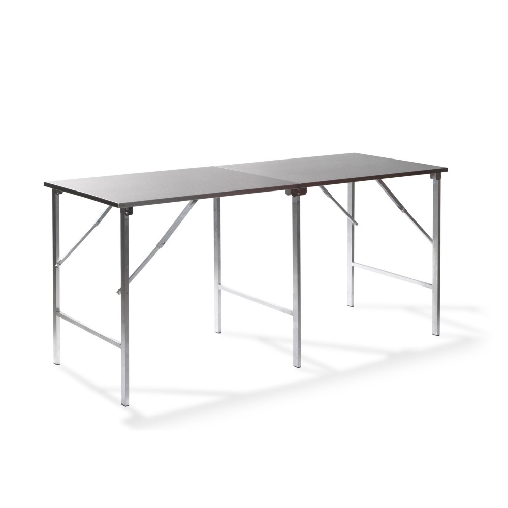 Table de travail pliable acier inox