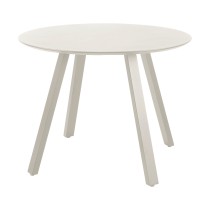 Table de terrasse HALO, ronde, 4 pers. (Beige)