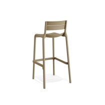 Tabouret de bar empilable CALOR Sable | Tabourets de bar