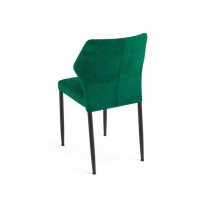 Chaise de restaurant Louis, Velours vert | Chaises