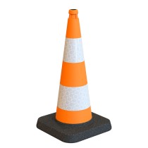 Cône de signalisation 75cm | Sécurité & Signalisation de chantier