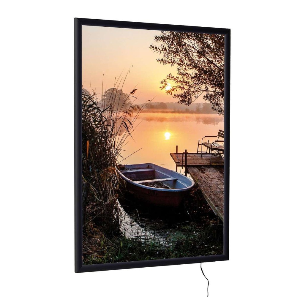 Cadre d'affichage lumineux LED, ECO (Noir) | 132,39 €