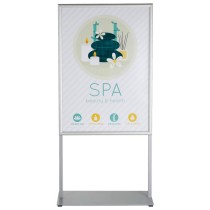 Panneau d'affichage PURE A1, Aluminium | Porte affiche