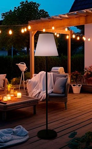 Luminaire pour terrasses